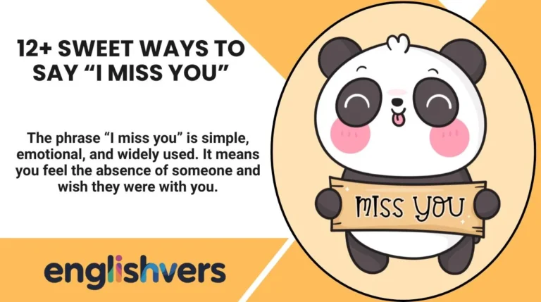 12+ Sweet Ways to Say “I Miss You”