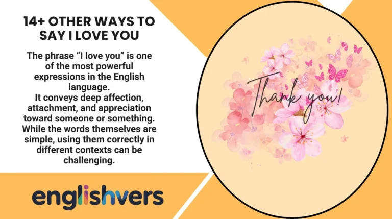 14+ Other Ways to Say I Love You