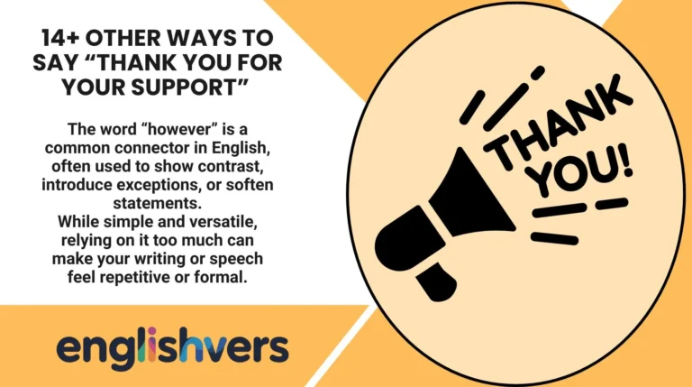 14+ Other Ways to Say “Thank You for Your Support”