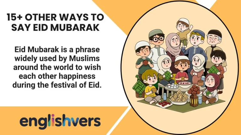 15+ Other Ways to Say Eid Mubarak