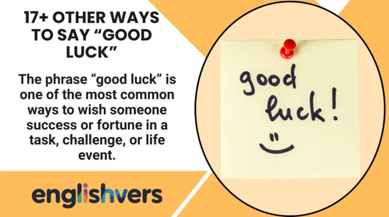 17+ Other Ways to Say “Good Luck”