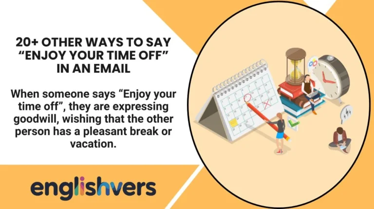 20+ Other Ways to Say “Enjoy Your Time Off” in an Email