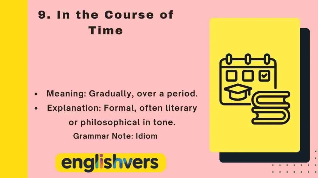 In the Course of Time