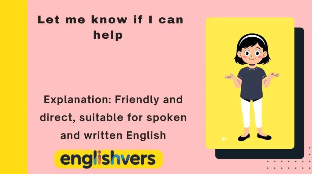 Let me know if I can help