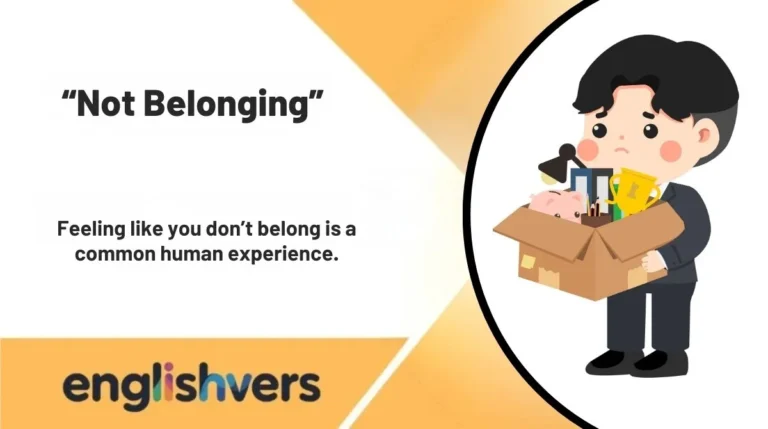 “Not Belonging”