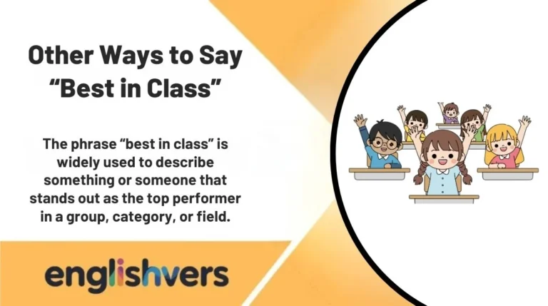 Other Ways to Say “Best in Class”
