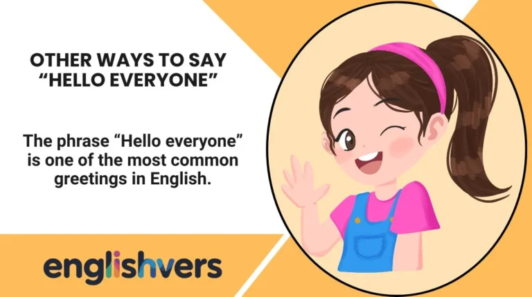 Other Ways to Say “Hello Everyone”