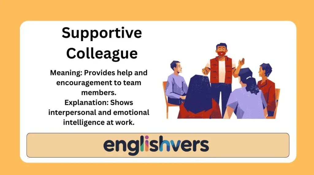 Supportive Colleague