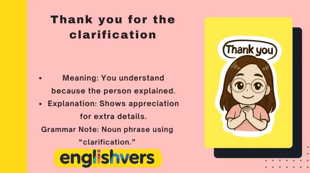 Thank you for the clarification.