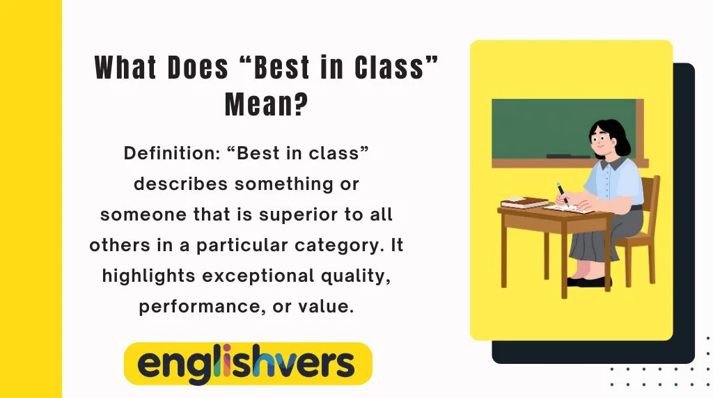 What Does “Best in Class” Mean?