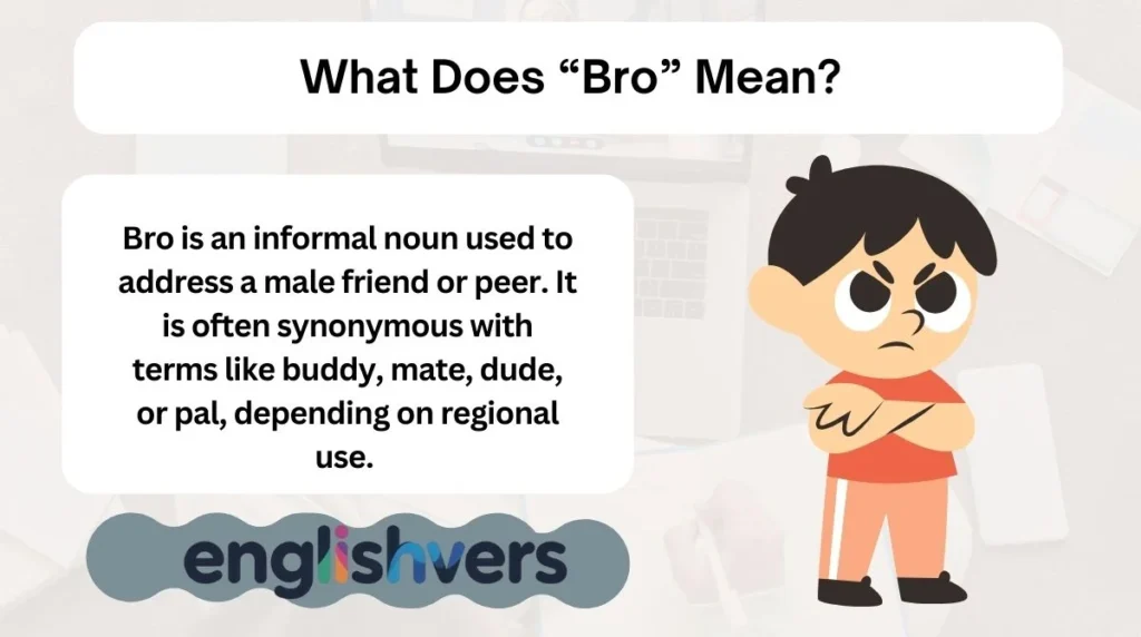 What Does “Bro” Mean?