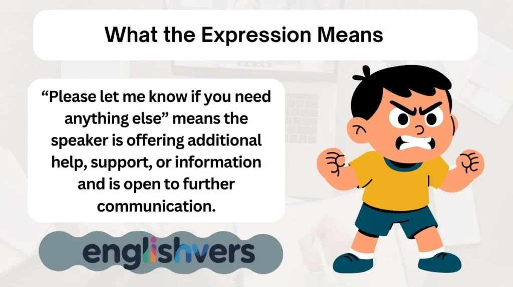 What the Expression Means