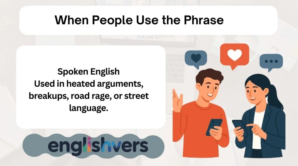 When People Use the Phrase