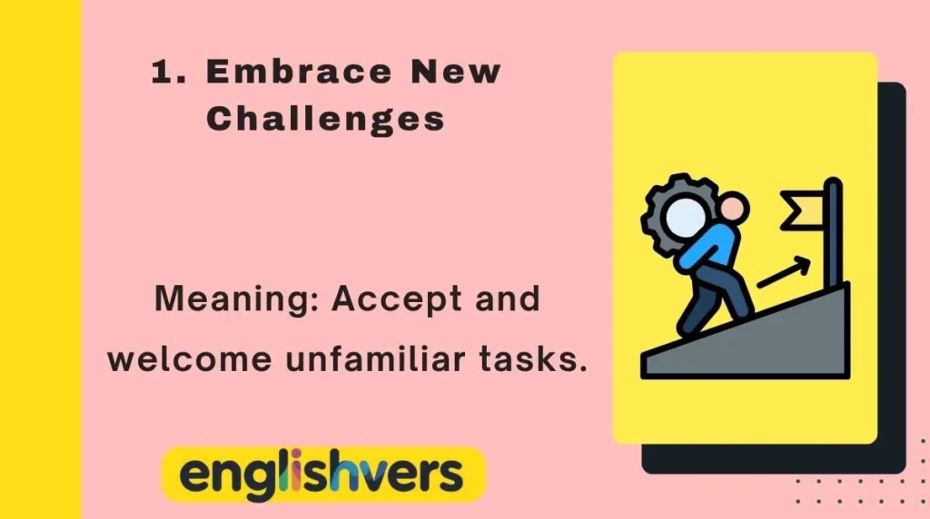 Embrace New Challenges