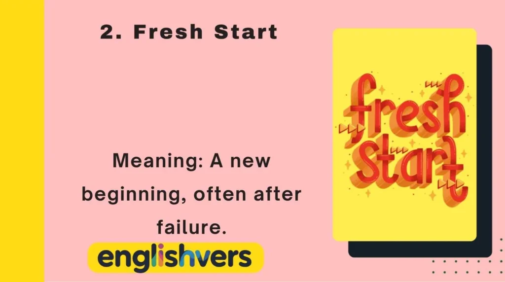 Fresh Start