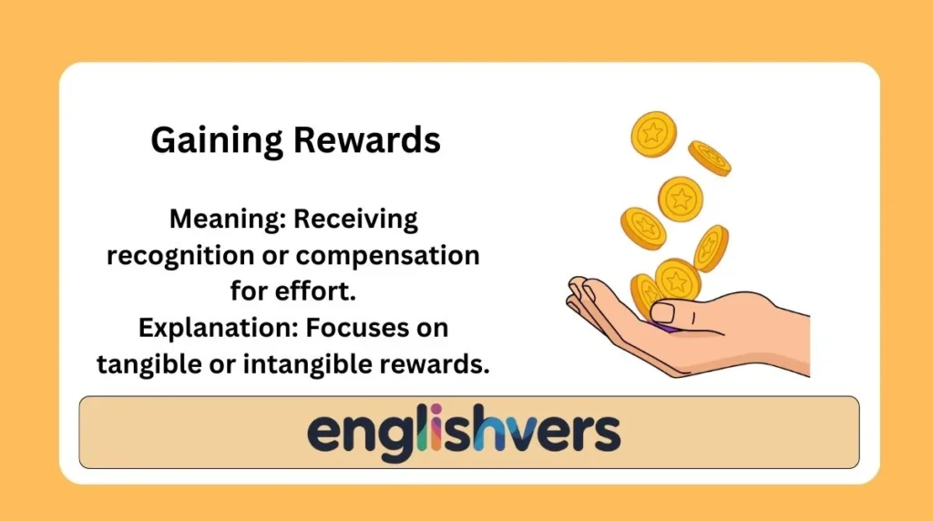 Gaining Rewards