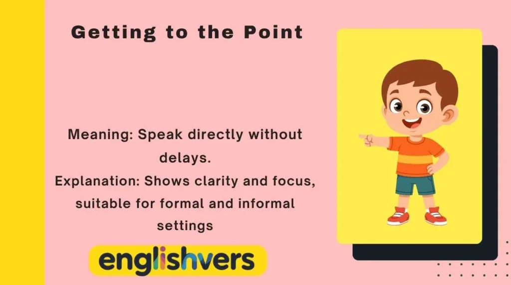 Getting to the Point