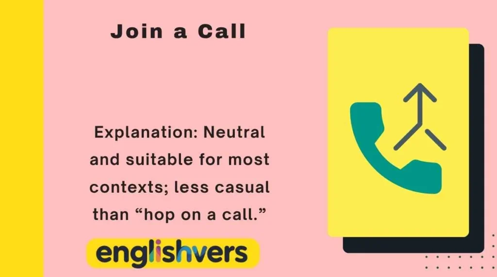 Join a Call