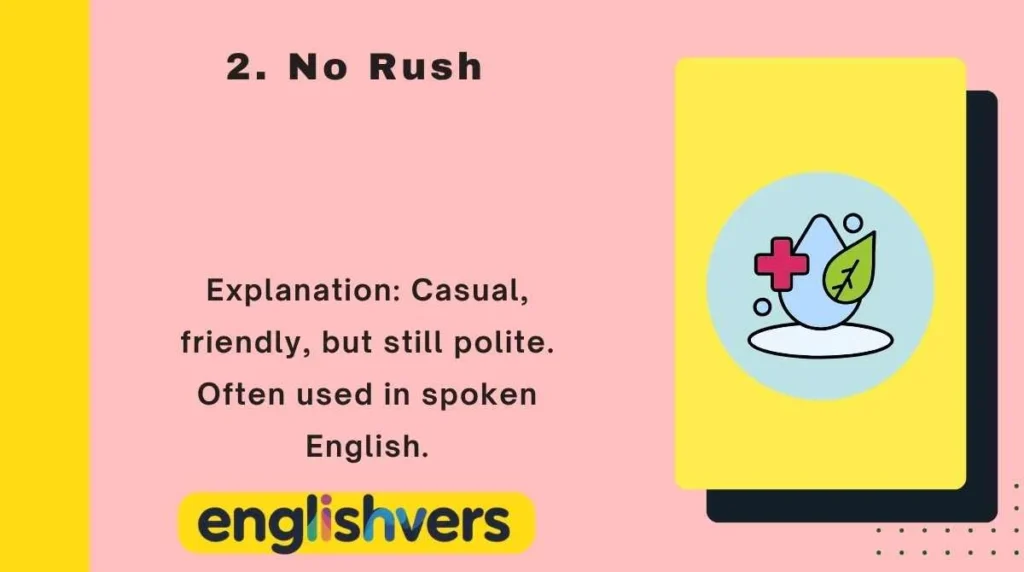 No Rush