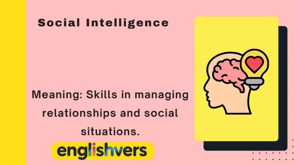 Social Intelligence