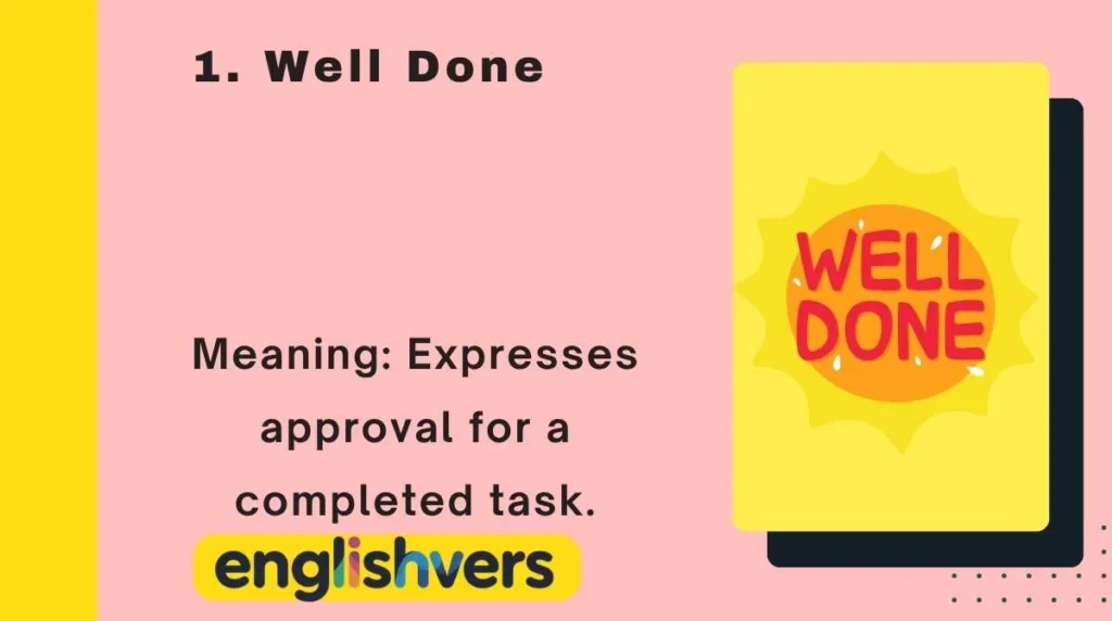 Well Done