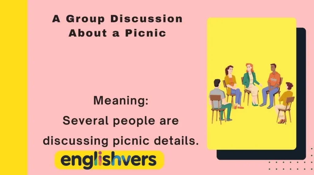 A Group Discussion About a Picnic