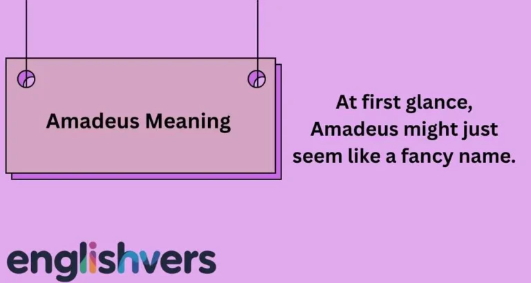 Amadeus Meaning