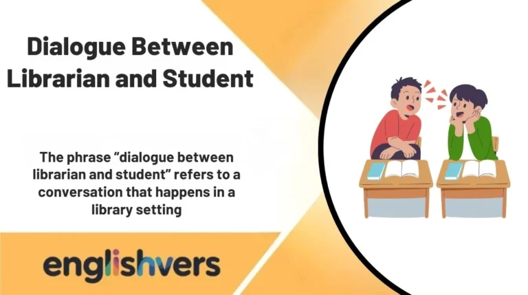 Dialogue Between Librarian and Student