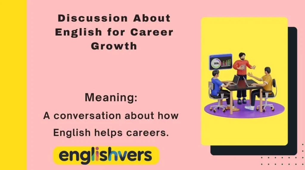 Discussion About English for Career Growth