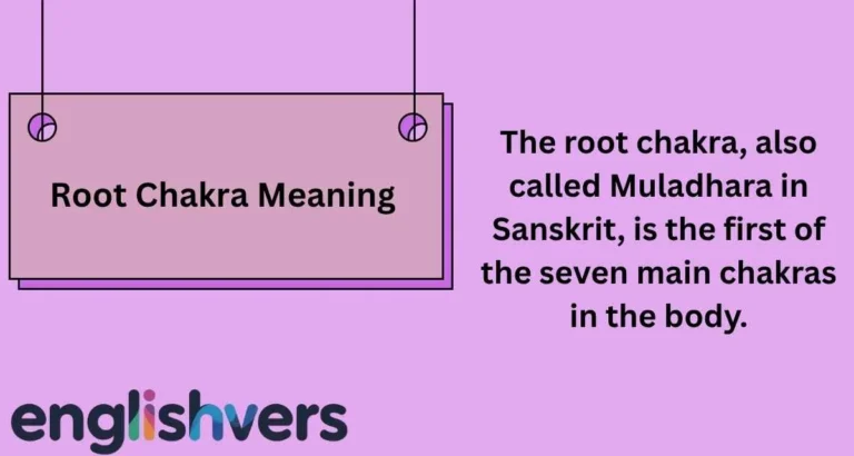 Root Chakra Meaning