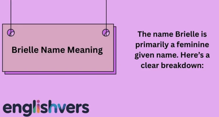Brielle Name Meaning