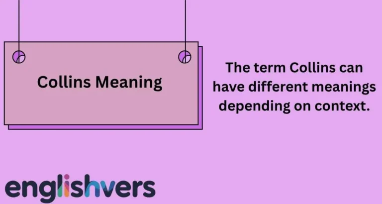 Collins Meaning